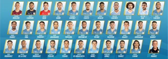 Imagen de TABÁREZ PRESENTÓ LA LISTA DE CONVOCADOS PARA ENFRENTAR A ARGENTINA