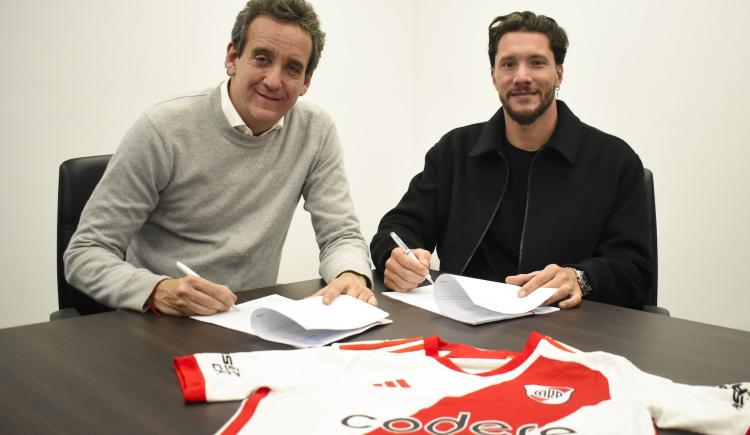Imagen de River presentó a su nuevo arquero: Jeremías Conan Ledesma