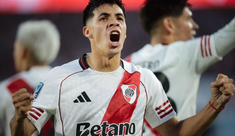 Imagen de Los primeros goles de Tomás Galván en River
