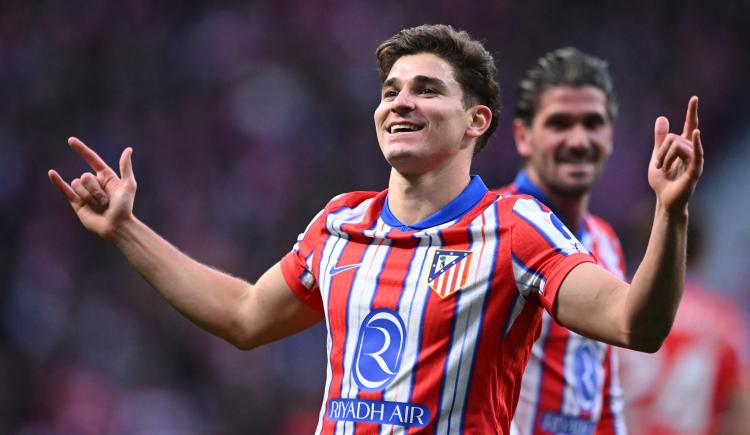 Imagen de La Araña picó: Julián Álvarez anotó y Atlético de Madrid es "campeón de invierno"