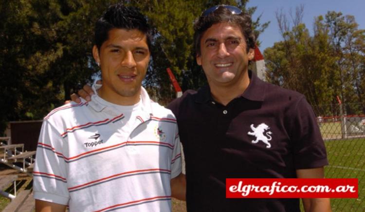 Imagen de 2010. Pérez: "Mi viejo es fana de River y me puso Enzo por Francescoli"