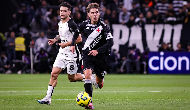 Imagen de Corinthians y Vasco da Gama quedaron a mano en la final de ida de la Copa de Brasil