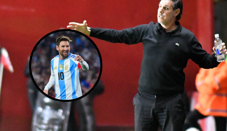 Imagen de De Diez al 10: la frase de Messi con la que se embanderó el DT de Argentinos