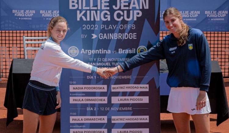 Imagen de Nadia Podoroska abrirá el clásico ante Brasil en Tucumán