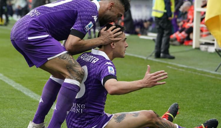 Imagen de Los argentinos dejaron su sello en la goleada de Fiorentina