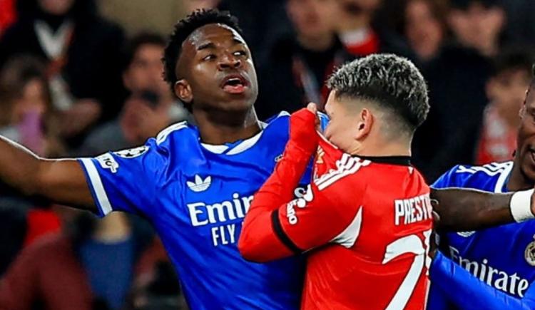 Imagen de El histórico capitán de Benfica le cayó con todo a Prestianni
