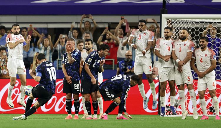 Imagen de Lionel Messi: gol de tiro libre y nuevo récord en el Mundial