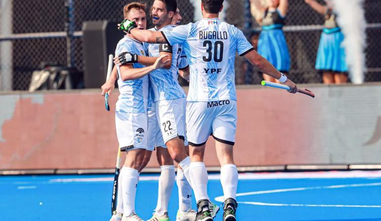 Imagen de Argentina derrotó a Sudáfrica por 1 a 0 en su debut mundialista en India