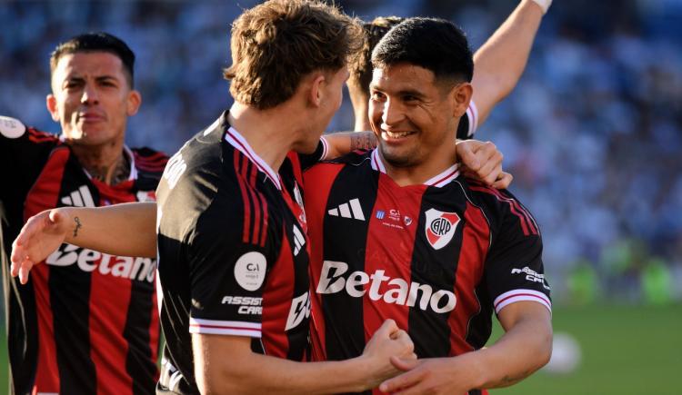 Imagen de Los goles más rápidos de River durante el año 2025