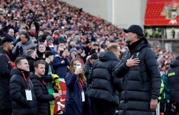 Imagen de Anfield habló por primera vez tras el anuncio de Klopp