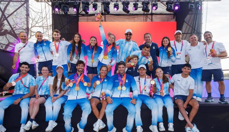 Imagen de Argentina firmó su mejor día en los Suramericanos y se aseguró el segundo puesto