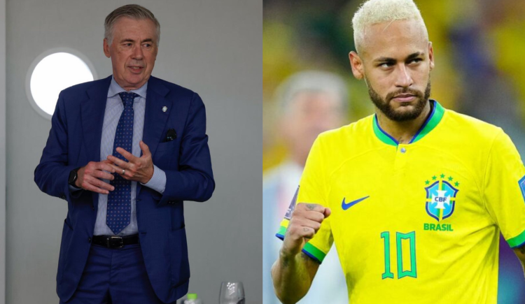 Imagen de ¿Lo llama o no lo llama?: Ancelotti se refirió a la posible convocatoria de Neymar al Mundial 2026