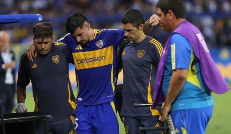 Imagen de Boca: Williams Alarcón ya fue operado y tendrá para un mes y medio de recuperación