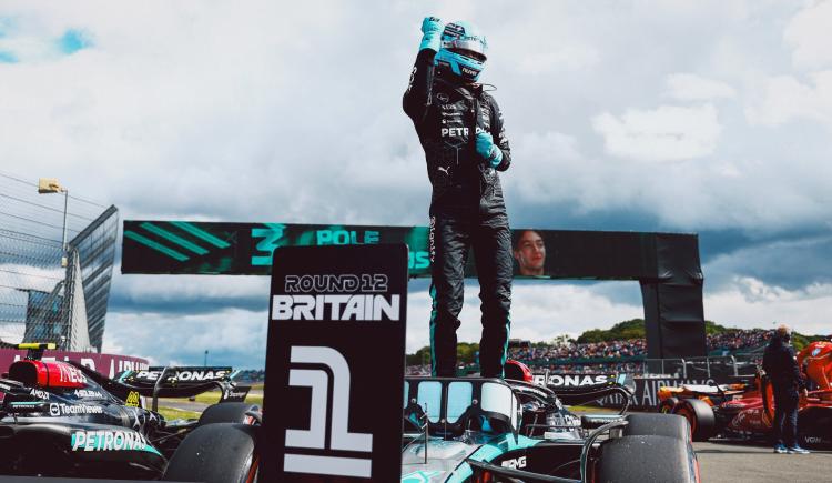 Imagen de Los británicos fueron los más veloces en la clasificación de Silverstone