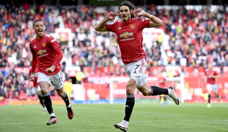 Imagen de CAVANI ANOTÓ UN GOLAZO EN EL EMPATE DEL UNITED