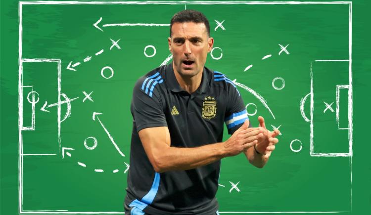 Imagen de Las veces que Scaloni repitió el equipo en su ciclo
