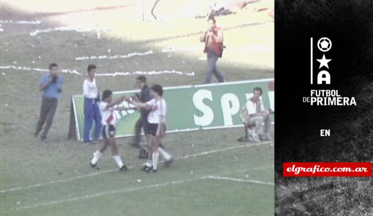 Imagen de Golazos criollos: Zamora para River ante Instituto en 1988