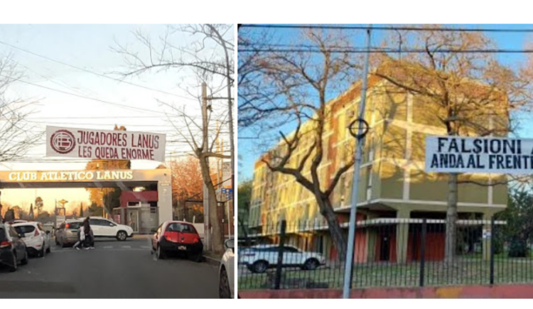 Imagen de Lanús y Avellaneda amanecieron con pasacalles y amenazas