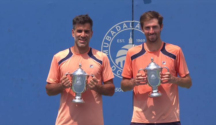 Imagen de González y Molteni, los campeones argentinos en Washington