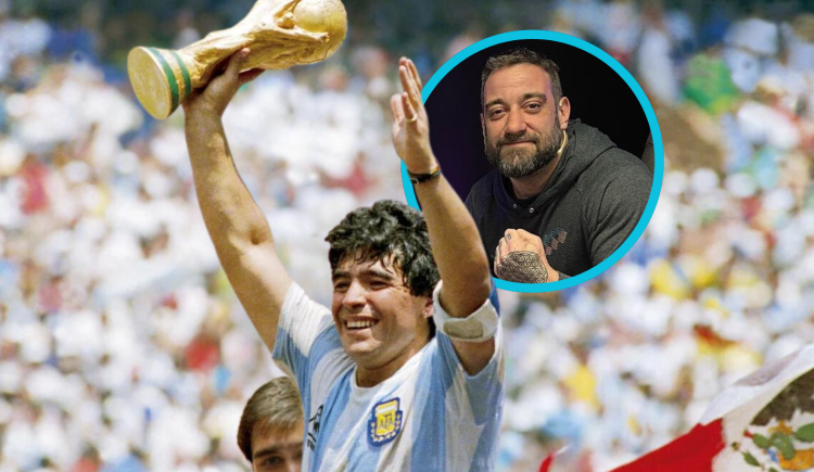 Imagen de Maradona, según Piti Fernández: "Diego es argentinidad"