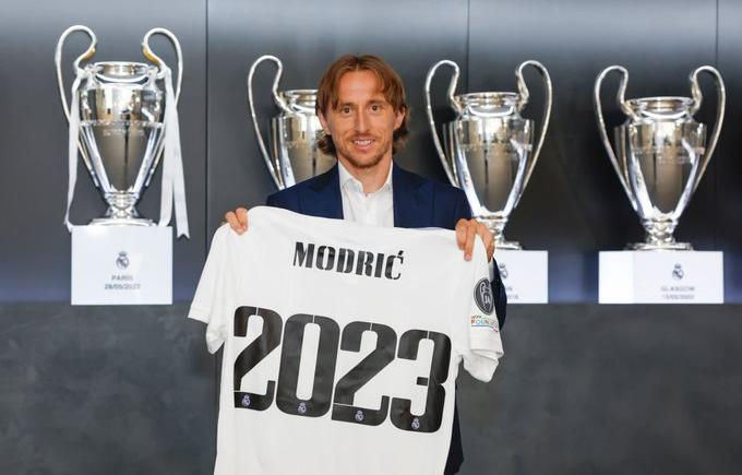 Imagen de Luka Modric extendió su contrato con Real Madrid