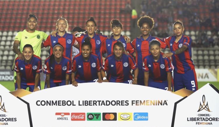 Imagen de San Lorenzo se despidió de la Copa Libertadores femenina