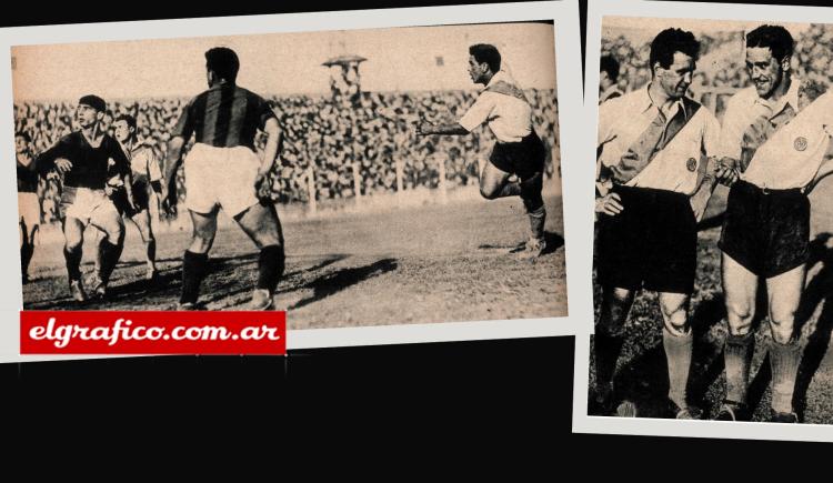 Imagen de 1937. River goleó al Ciclón