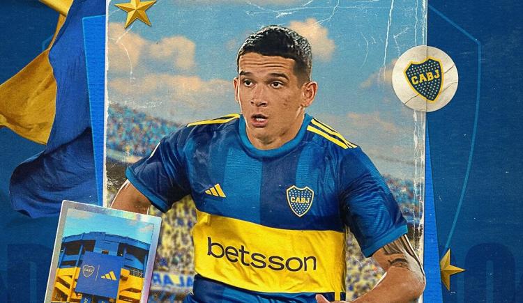 Imagen de Boca presentó a su tercer refuerzo: "La Bombonera es un estadio mágico"