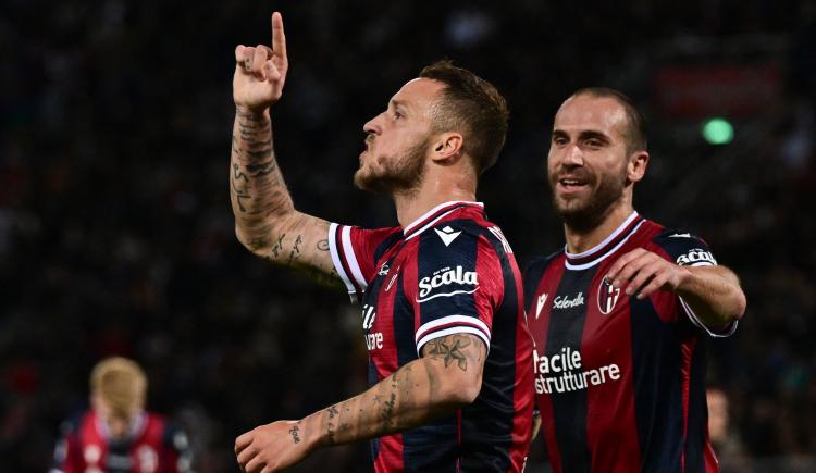 Imagen de Inter cayó con Bologna y no pudo alcanzar la punta
