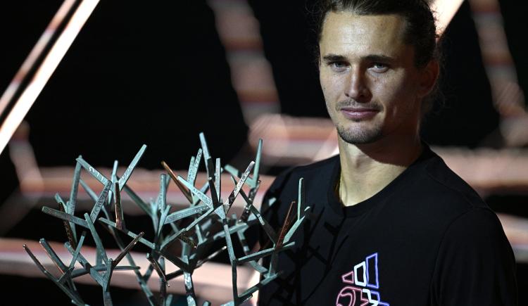 Imagen de Alexander Zverev se adueñó del último Masters 1000 del año