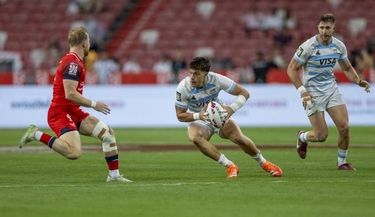 Imagen de Los Pumas 7s buscarán un lugar en la gran final del Circuito Mundial de Los Ángeles