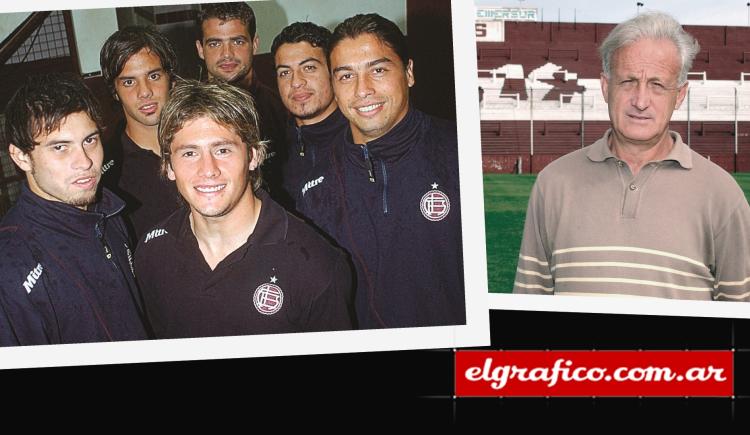 Imagen de 2006. El semillero de Lanús