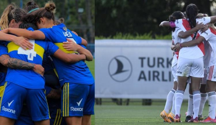 Imagen de HABRÁ SUPERCLÁSICO EN EL FÚTBOL FEMENINO