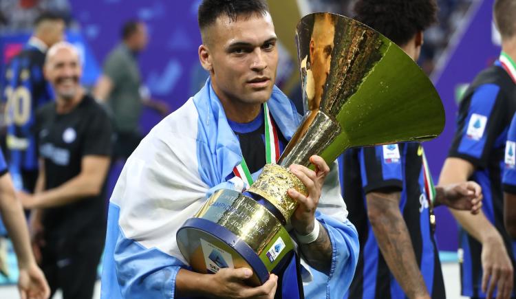 Imagen de Todos los títulos de la carrera de Lautaro Martínez