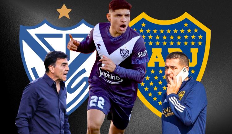 Imagen de Claudio Aquino, del llamado de Riquelme a la condición para continuar en Vélez
