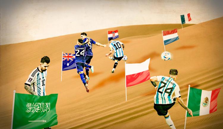 Imagen de El paso a paso de Argentina hacia la Copa en Qatar: Una muestra de jerarquía ante Australia