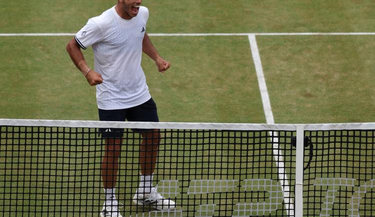 Imagen de Francisco Cerúndolo, finalista en el torneo de Queen's