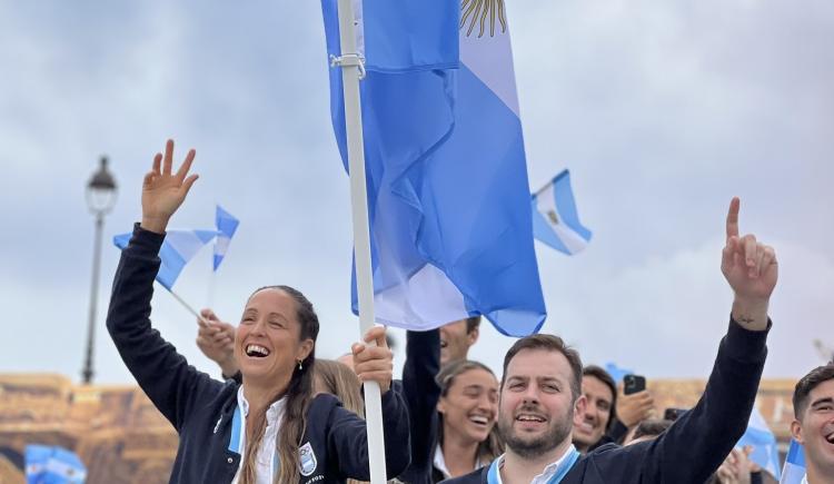 Imagen de De Cecco y Sánchez Moccia, los abanderados en París 2024 que se sumaron a una lista histórica