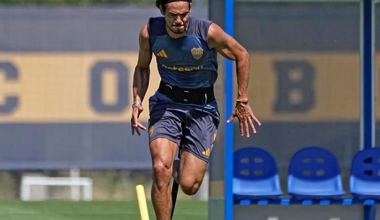 Imagen de Vuelve Cavani: Boca recuperará al uruguayo para el choque ante Independiente
