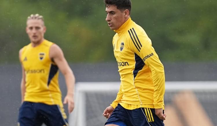 Imagen de Con la vuelta de Merentiel y cambio de esquema, el once de Boca que probó Úbeda para visitar a Vélez
