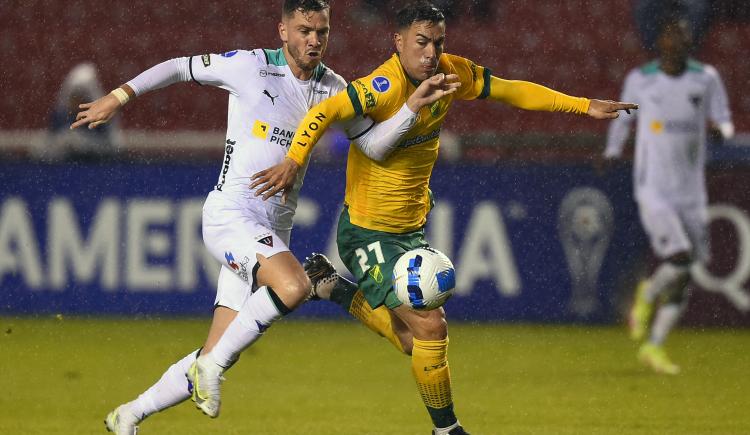 Imagen de Defensa igualó en Quito ante la Liga