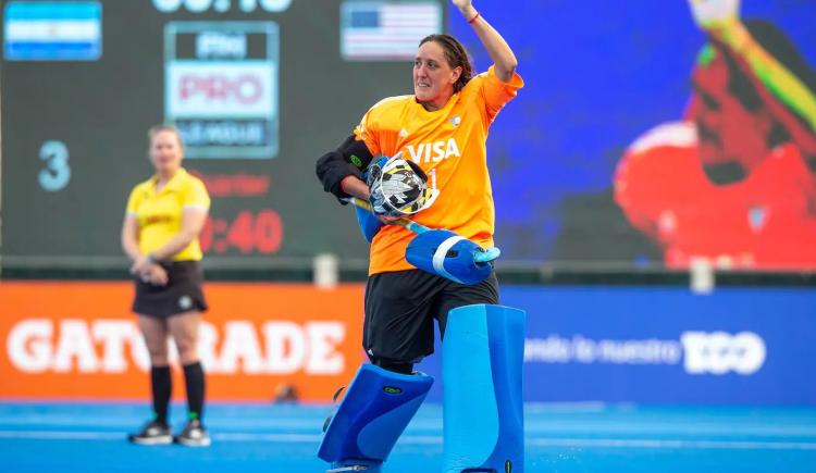 Imagen de Las Leonas ganaron en el último partido de Belén Succi en Argentina