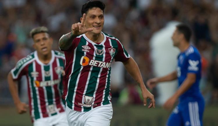 Imagen de Germán Cano anotó en el triunfo de Fluminense