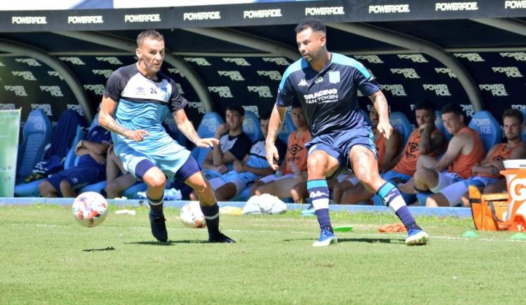 Imagen de CARDONA MARCÓ SU PRIMER GOL EN RACING