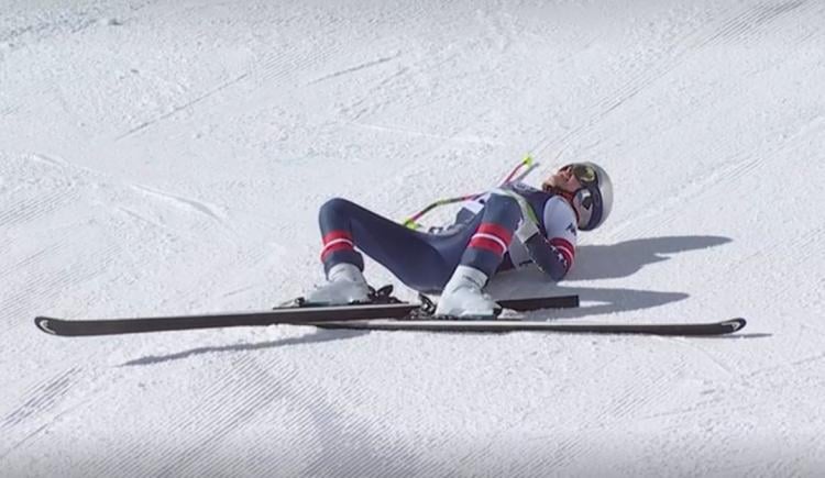 Imagen de La leyenda del esquí que compitió en los Juegos Olímpicos de Invierno con un ligamento roto, sufrió una dramática caída y se fue en helicóptero