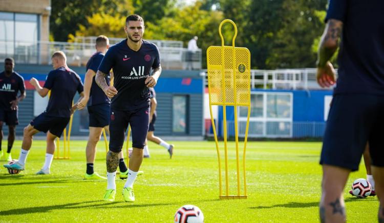 Imagen de ICARDI AUSENTE EN EL ENTRENAMIENTO DE PARIS SAINT GERMAIN
