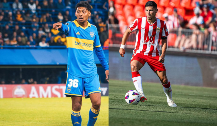 Imagen de ¿Trueque en puerta?: Boca y Almería negocian por Robertone y Medina