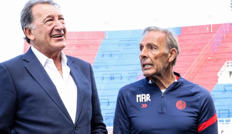 Imagen de El presidente interino de San Lorenzo y la charla privada que tuvo con Russo tras la renuncia del DT