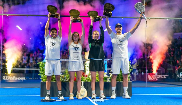 Imagen de Premier Padel: primer Major para Chingalan y las número uno imbatibles