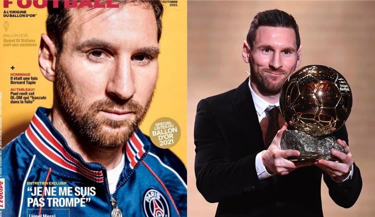 Imagen de MESSI, EN LA PORTADA DE FRANCE FOOTBALL